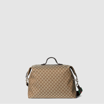 구찌 남성 GG 캔버스 미디엄 더플백 - Gucci Mens GG Canvas Medium Duffle Bag - gub7875x