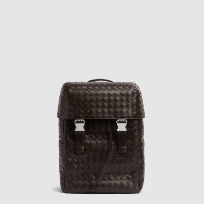 보테가 베네타 남성 인트레치아토 플랩 백팩 - Bottega veneta Mens Intrecciato Flap Backpack - bvb7993x