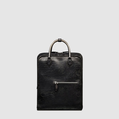 벨루티 남성 레더 백팩 - Berluti Mens Leather Backpack - beb8005x