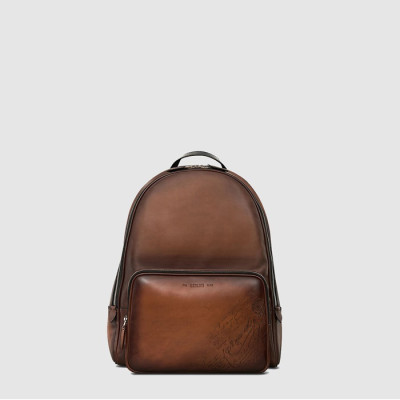 벨루티 남성 레더 백팩 - Berluti Mens Leather Backpack - beb8006x