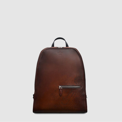 벨루티 남성 레더 백팩 - Berluti Mens Leather Backpack - beb8010x