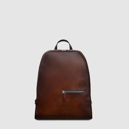 벨루티 남성 레더 백팩 - Berluti Mens Leather Backpack - beb8010x