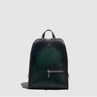 벨루티 남성 레더 백팩 - Berluti Mens Leather Backpack - beb8011x