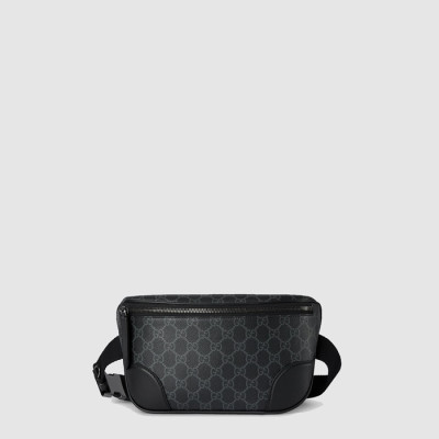 구찌 남성 GG 엠블럼 미디엄 벨트백 - Gucci Mens GG Emblem Medium Belt Bag - gub8033x