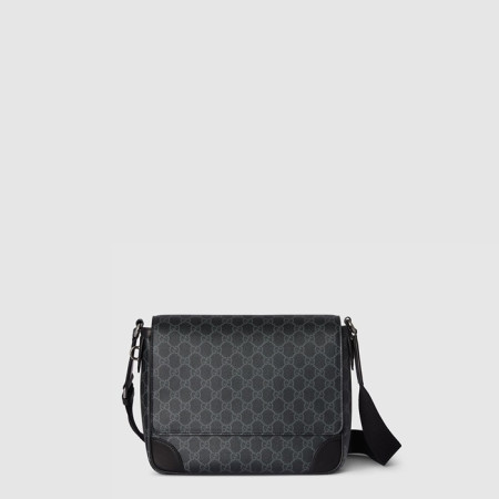 구찌 남성 GG 엠블럼 미디엄 크로스백 - Gucci Mens GG Emblem Medium Crossbody Bag - gub8040x