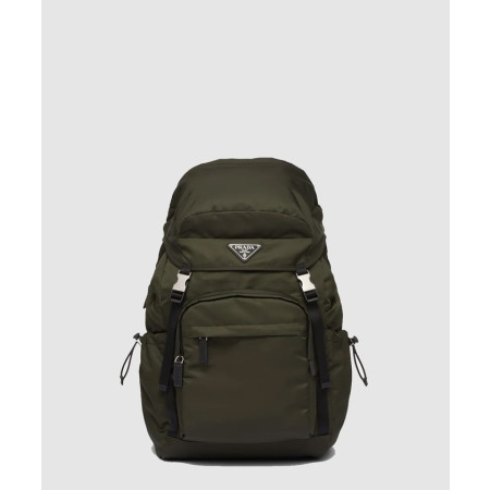 프라다 남성 리나일론 가죽 백팩 2VZ116 - Prada Mens Re-Nylon Leather Backpack - prb8105x