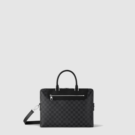 루이비통 남성 포르트 도큐멍 주르 다미에 그라파이트 N48260 - Louis vuitton Mens Porte Document Jour Damier Graphite - lvb8135x