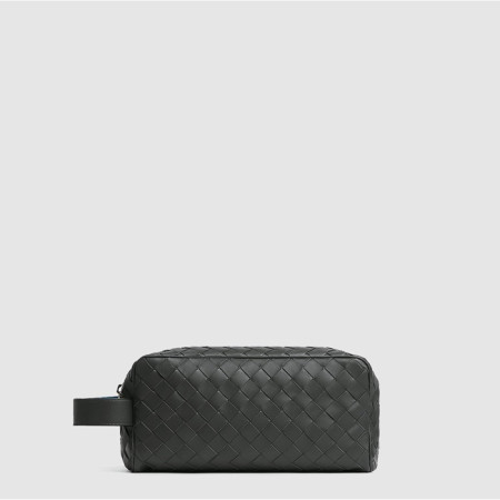 보테가 베네타 남성 인트레치아토 여행용 파우치 - Bottega Veneta Mens Intrecciato Travel Pouch - bvb8177x