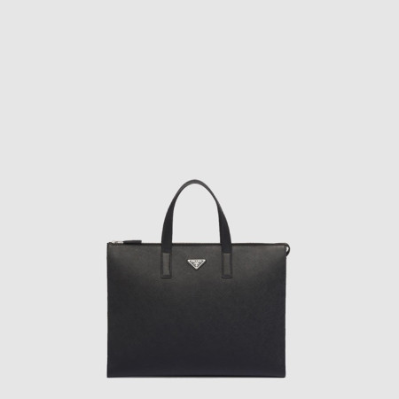 프라다 남성 사피아노 가죽 토트 백 2VG039 - Prada Mens Saffiano Leather Tote Bag - prb8186x