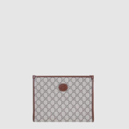 구찌 남성 인터로킹 G 파우치 - Gucci Mens Interlocking G Pouch - gub8965x