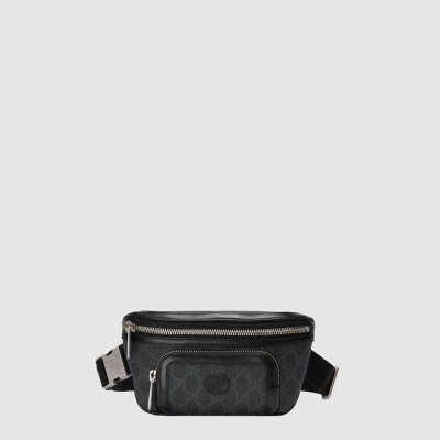 구찌 남성 인터로킹 G 벨트백 - Gucci Mens Interlocking G Belt Bag - gub8984x