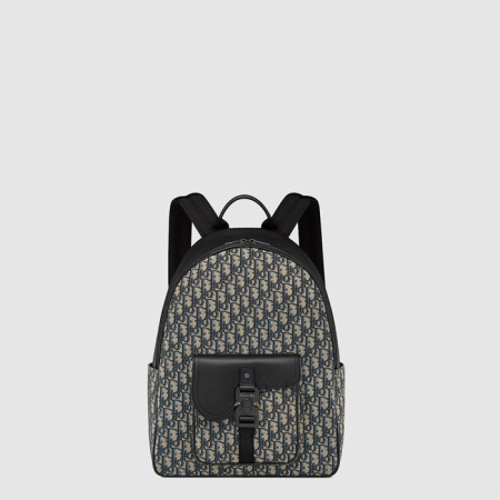 디올 남성 새들 지퍼 백팩 - Dior Mens Saddle Zipper Backpack - dib9010x
