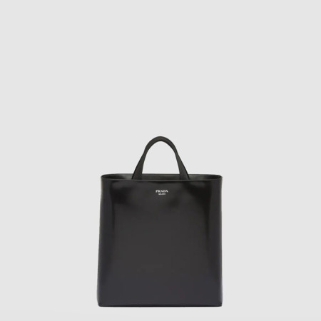 프라다 남성 브러시드 레더 토트백 2VG113 - Prada Mens Brushed Leather Tote Bag - prb9012x