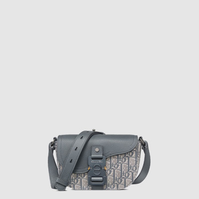 디올 남성 새들 미니 플랩 메신저 백 - Dior Mens Saddle Mini Flap Messenger Bag - dib9045x