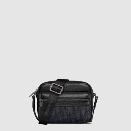 디올 남성 라이더 2.0 미니 지퍼 메신저백 - Dior Mens Rider 2.0 Mini Zipper Messenger Bag - dib9046x