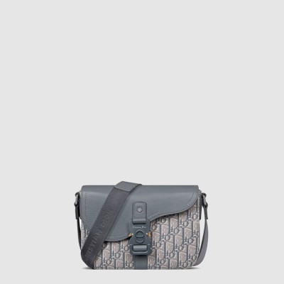 디올 남성 새들 스몰 플랩 스트랩 백 - Dior Mens Saddle Small Flap Strap Bag - dib9086x