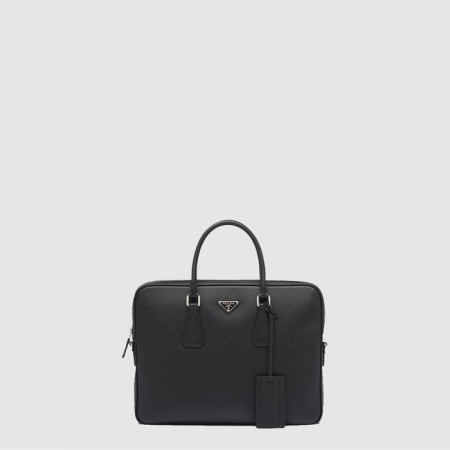 프라다 남성 가죽 브리프케이스 2VE368 - Prada Mens Leather Briefcase - prb9091x