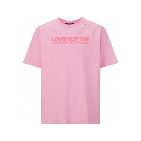 루이비통 남성 라운드 반팔 티셔츠 - Louis vuitton Mens Round Tshirt - lvc7832x