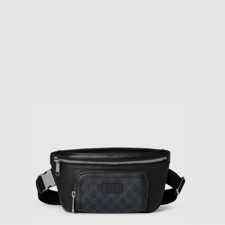 구찌 남성 태그 장식의 스몰 GG 벨트백 - Gucci Mens Small GG Belt Bag With Tag Decoration - gub9165x