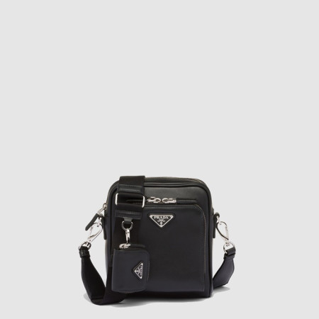 프라다 남성 파우치 가죽 숄더백 2VH168 - Prada Mens Leather Shoulder Bag With Pouch - prb9186x