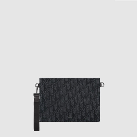 디올 남성 A5 트라이앵글 파우치 - Dior Mens A5 Triangle Pouch - dib9193x