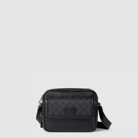구찌 남성 태그 장식 스몰 GG 크로스백 - Gucci Mens Small GG Crossbody Bag With Tag Decoration - gub9213x