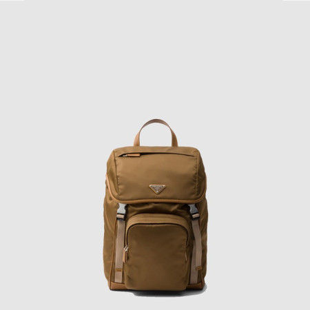 프라다 남성 리나일론 가죽 백팩 2VZ135 - Prada Mens Re-Nylon And Leather Backpack - prb9216x