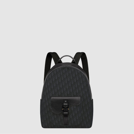 디올 남성 새들 지퍼 백팩 - Dior Mens Saddle Zipper Backpack - dib9299x