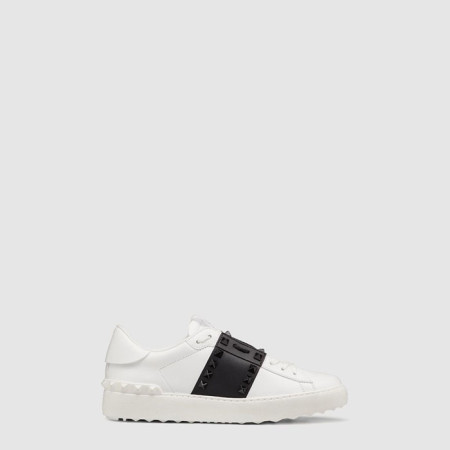 발렌티노 남성 토널 스터드 디테일 락스터드 언타이틀드 스니커즈 - Valentino Mens Tonal Stud Detail Rockstud Untitled Sneakers - vas7139x