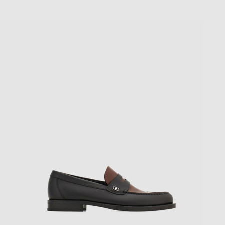 페라가모 남성 간치니 버클 슬립온 로퍼 - Ferragamo Mens Gancini Buckle Slip-On Loafers - fes7182x