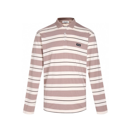 미우미우 남성 폴로 긴팔티 - Miumiu Mens Polo Tshirt - mic7863x