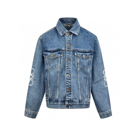 로에베 남성 데님 재킷 - Loewe Mens Denim Jacket - loc7869x