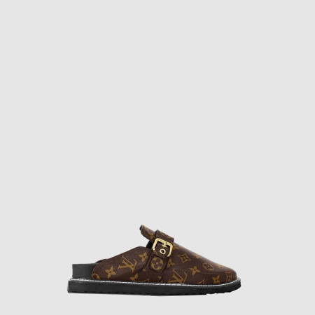 루이비통 남성 LV 코지 플랫 컴포트 클로그 - Louis vuitton Mens LV Cozy Flat Comfort Clog - lvs7255x