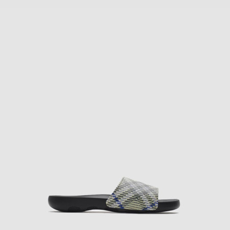 버버리 남성 체크 슬라이드 - Burberry Mens Check Slides - bus7259x