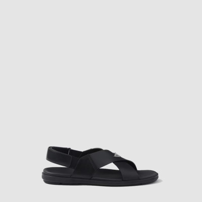 프라다 남성 크리스크로스 샌들 - Prada Mens Crisscross Sandals - prs7431x