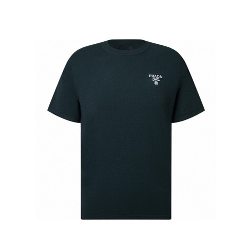 프라다 남성 라운드 반팔티 - Prada Mens Round Tshirt - prc7897x