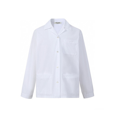 미우미우 남/녀 모던 셔츠 - Miumiu Unisex Modern Shirts - mic7922x