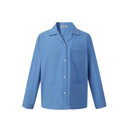 미우미우 남/녀 모던 셔츠 - Miumiu Unisex Modern Shirts - mic7923x