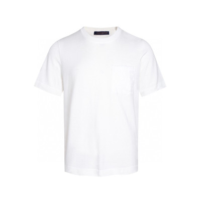 루이비통 남성 라운드 반팔 티셔츠 - Louis vuitton Mens Round Tshirt - lvc7925x