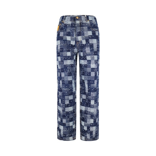 루이비통 남성 트렌디 청바지 - Louis vuitton Mens Trendy Jeans - lvc7930x