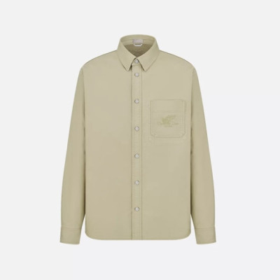 디올 남성 Couture 은방울꽃 셔츠 - Dior Mens Couture Silver Lily Shirt - dic7948x