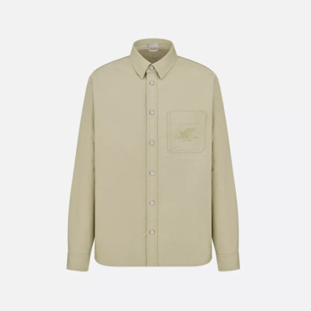 디올 남성 Couture 은방울꽃 셔츠 - Dior Mens Couture Silver Lily Shirt - dic7948x