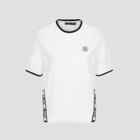 [G/FORE] 지포어 여성 메쉬 하이브리드 풀 오버 티셔츠 - gol1759x