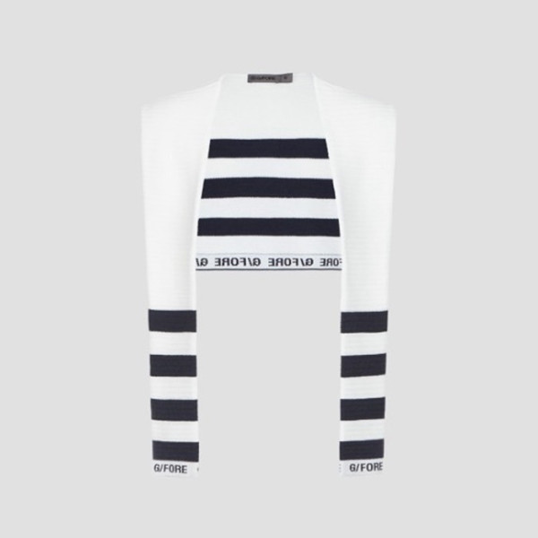 [G/FORE] 지포어 여성 스트라이프 숄 - gol1760x