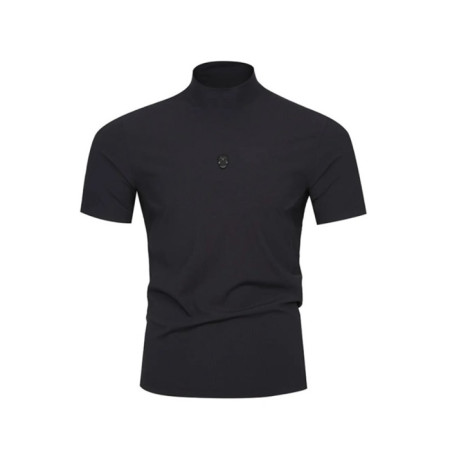 [AMAZINGCRE] 어메이징크리 남성 플렉스모션 하이넥 티셔츠 - gol1767x