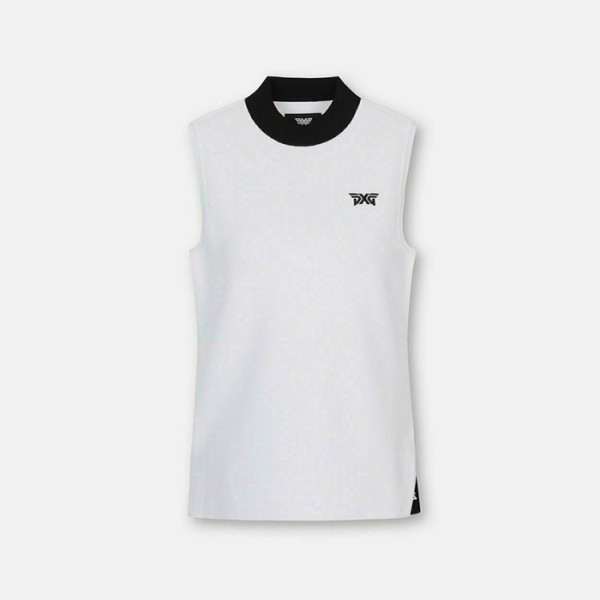 PXG 여성 베이직 하이넥 니트 썸머 베스트 - gol1780x