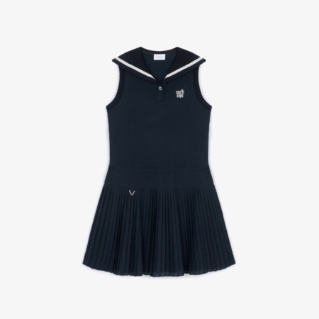 [SOUTHCAPE] 사우스케이프 여성 세일러 카라 플리츠 원피스 - gol1803x