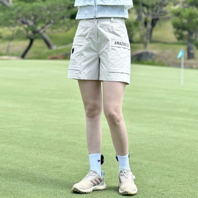 [Amazing Cre] 어메이징크리 여성 테크 카고 쇼츠 팬츠 - gol1813x