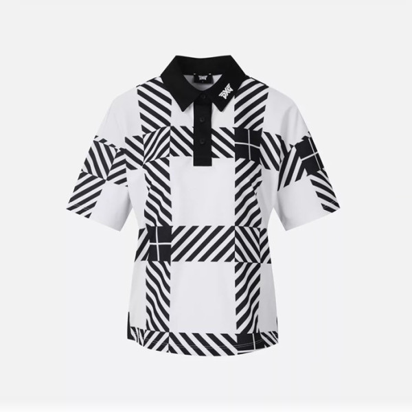 PXG 여성 썸머 패턴 쇼츠 슬리브 - gol1817x