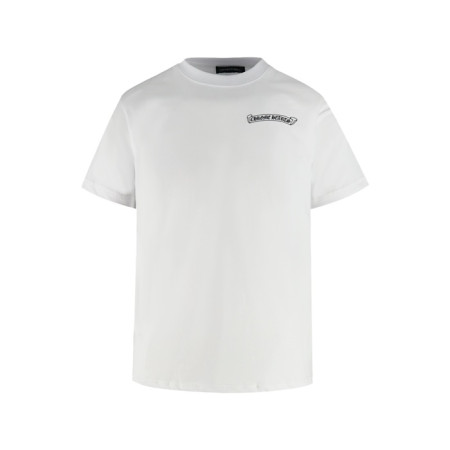 크롬하츠 남성 라운드 반팔티 - Chrom Hearts Mens Round Tshirt - chc7967x